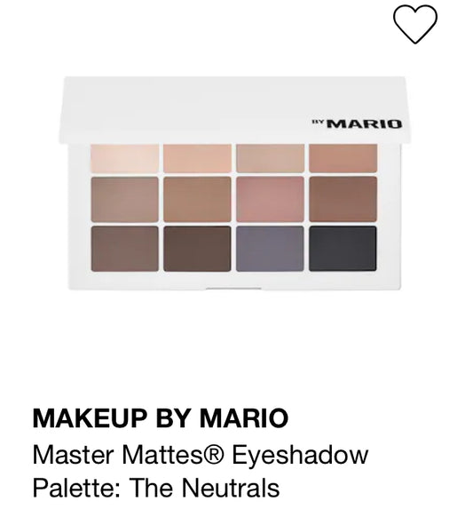 Master Mattes Eyeshadow Palette: The Neutrals